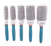 Rouleau Comb Professionnel 5 Tailles Brosses à Cheveux Peigne Rond Résistant aux Haute Température Brosse à Cheveux Coiffure