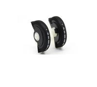 Rouleau Commande Climatisation Avant Arrière Base Ventilation Roue Roulante Pour Benz W211 E200 E300 E230 E260 E280 Bouche Air Tableau Bord Voiture(Black L R 2PCS)