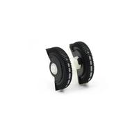 Rouleau Commande Climatisation Avant Arrière Pour Benz W211 E200 E300 E230 E260 E280 Base Ventilation Roue Roulante Bouche Air Tableau Bord Voiture(Black L R 2PCS)
