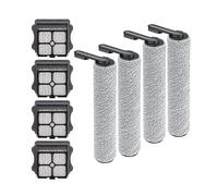 Rouleau Compatible Avec Tineco IFloor 5 Breeze Complete Accessoires D'aspirateur Sec Et Humide Pièces Détachées Filtre À Brosse À Rouleaux(4R4F)