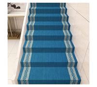 Rouleau Complet De Tapis D'escalier, Autocollant Antidérapant Tapis D'escalier, Décoration De L'escalier De La Maison Microfibre Tapis D'escalier, Facile À Installer ( Color : A , Size : (WxL)1.3x1m )