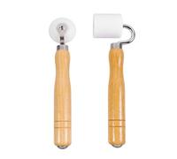 Rouleau Compresseur 2 Pièces de Chantier pour Papier Peint, Bois | Usage Professionnel et Bricolage, pour Non-tissé et Revêtement Mural, Finition Précise, Prise Confortable
