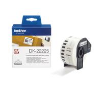 Rouleau continu papier Brother DK-22225 / DK22225, noir sur blanc, 38 mm x 30,48 m