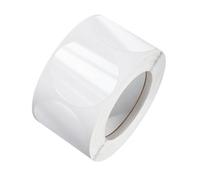 Rouleau d ' autocollants de scellage ronds transparents, C7B | Capacité d ' sur commande, option d ' impression couleur, format clair pour coordonner les marques ou les