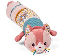 Lilliputiens Rouleau sonore Jeanne Soundroll Teddy 4-en-1 avec hochets et cylindres Rose dès 6 mois