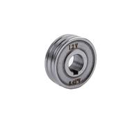 Rouleau d'alimentation de soudage - Roue d'entraînement de 0,6 mm 0,8 mm 1,0 mm - Rainure K V - Pratique - Guide de fil MIG - Accessoires de soudage (rainure de 1,0 à 1,2 mm)