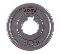 Rouleau d'alimentation pour soudage Rouleau d'alimentation en fil MIG, roue motrice V/U, Guide d'alimentation, soudage 0.6/0.8/1.0mm(U1.0-1.2)