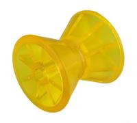 Rouleau d'arc de remorque de bateau avec construction en PVC pour yacht bateau à moteur, roue de soutien de qualité marine pour un lancement et une récupération fluides, s'adapte à un arbre de 14 mm