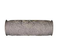 Rouleau d'argile texturé - 50 g - Outil de modelage à motifs, fournitures de poterie, tampons motif oiseau, abeille, baleine, rouleau à pâtisserie en céramique | Équipement d'art artisanal pour