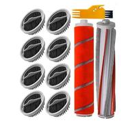 Rouleau d'aspirateur Brosse Principale Filtre Hepa élément filtrant Compatible for Compatible for Roidmi F8 Pro NEX X20 NEX X30 NEX S2, pièces de Rechange for Brosse Principale d'aspirateur(A)