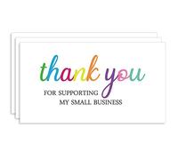 Rouleau D'autocollants De Remerciement, 500 Pièces/50 Pièces, Cartes De V¿Ux Pour Soutenir Ma Petite Entreprise, Sachets De Bonbons, Étiquette Autocollante En Papier Cadeau