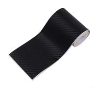Rouleau d'autocollants en fibre de carbone pour voiture, 7 cm x 5 m, bande de protection anti-rayures pour seuil de portière, rétroviseur latéral et garniture extérieure, imperméable, résistant à