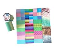 Rouleau d'autocollants Lettres créatives Autocollants décoratifs pour journaux intimes Scrapbooking et école Fournitures de bricolage Enfants Papier à lettres Autocollants