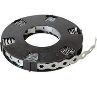 Rouleau de 10 metre de 12 mm multi Purpose perforé en acier galvanisé Sangle de fixation Band