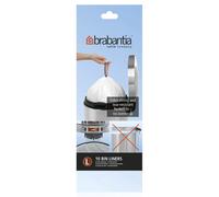Rouleau de 10 sacs poubelles 45 l blanc Code L Brabantia