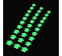 Rouleau de 100 flèches lumineuses phosphorescentes pour interrupteurs, murs, chemins, télécommandes, sorties de secours et décoration