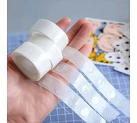 Rouleau de 100 points Double face pour ballons, autocollants transparents amovibles pour décoration de noël, mariage, fête d'anniversaire B Balloon Chain 1pc