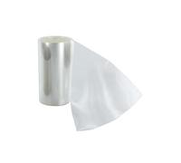 Rouleau de 15 mètres de film à chemiser transparent hauteur 8 cm - -