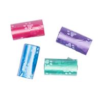 Rouleau de 20 Sac à crottes pour chien rayures Duvoplus Classic (x4) Multicolore 32x19x4 cm