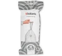 Rouleau de 20 sacs poubelle Brabantia PerFectFit 50-60 L Blanc Blanc G