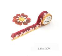 Rouleau De 200 Pétales De Fleurs, Ruban Washi, Masquage Décoratif, Parfumé, Sakura, Pour Scrapbooking, Autocollant En Papier Pour Journal Intime, Diy Bricolage