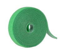 Rouleau de 25 m câble 10/12/15/20/25/30/50 mm, organiseur câbles USB, attaches en nylon for écouteurs Gestion des Câbles(Green,15mm x 25M)