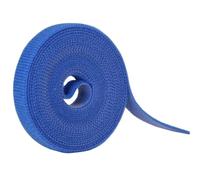 Rouleau de 25 m câble 10/12/15/20/25/30/50 mm, organiseur câbles USB, attaches en nylon for écouteurs Gestion des Câbles(Blue,25mm x 25M)