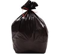 Rouleau de 25 sacs poubelles à lien traditionnel 50 litres