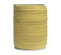 Rouleau de 50 x 100 yards de ruban élastique en élasthanne brillant uni de 15 mm, pour cheveux, serre-tête, couture, bricolage, Dijon, 100 yards
