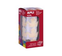 Rouleau de 708 Gommettes Etoiles 33 mm Métallisés Argent