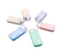 Rouleau De Bande Collante,6 Pièces Dérouleur de Ruban Double Face - Distributeur d'Adhésif pour Journaling | pour Photo École Bureau Scrapbook Journaling Emballage Maison Salle de