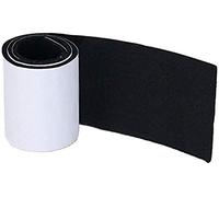 Rouleau de bande de feutre résistant - garniture auto-adhésive de meubles de DIY, protecteur de plancher, coussins de chaise de feutre, 39.37 '' x 3.93 '', gris foncé