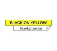 Brother M-K631BZ Ruban non plastifiée 9mm Noir sur Jaune 8m