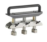 Rouleau de Bord à Trois Stations, Cintreuse de Tôle de Toiture à Angle de 0 à 90, Outil de Pliage du Métal pour Plier de 0,01 à 0,04 Pouce (0,3 à 1,0 mm) et Hauteur de
