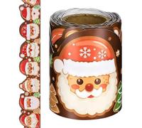 Rouleau de bordure pour tableau d'affichage de Noël - Décoration de Noël de 10 m - Bordure de Noël pour crèches, anniversaires, écoles, événements, enseignants, éducateurs, bureaux, salles de classe
