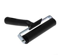 Rouleau de brayer pour la gravure et les travaux manuels sur papier, rouleau en caoutchouc de 6 cm/10 cm/15 cm avec poignée antidérapante et poignée en plastique confortable, outil d'art et de