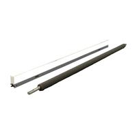 Rouleau de brosse d'application de barre de lubrifiant de tambour, Compatible avec MP C3003 C3503 C4503 C5503 C6003 C3004 C3504 C4504 C6004, longue durée de vie(1Set)