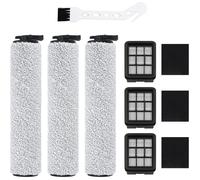 Rouleau de brosse de rechange et filtre HEPA pour BISSELL CrossWave HF3 Aspirateur Balai Laveur Sans Fil (3598N)