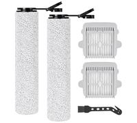 Rouleau de brosse de rechange et Filtre HEPA pour Roborock F25 GT/F25 BX/F25 ACE/F25 RT/F25 LT/F25 ALT/F25/F25 XT/F25 ACE Combo/F25 Combo aspirateur Laveur sans Fil(5 Accessoires)