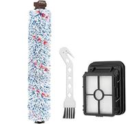 Rouleau de brosse de rechange et Filtre pour aspirateur eau et poussière Bissell CrossWave 1866 17132 2225N 2582N, 1 rouleaux de brosse + 1 filtres + 1 brosse de nettoyage