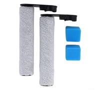 Rouleau de brosse et éponge de rechange pour aspirateur sans fil Eureka Rapidwash NEW430, flanelle douce en microfibre haute densité, Clea(C)