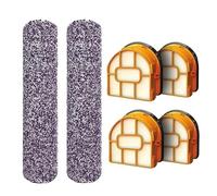 Rouleau de brosse et filtre de rechange for aspirateurs multi-surfaces Sha-rk HydroVac AW201 WD201 WD201 WD101 WD100, vadrouille et systèmes autonettoyants, pièces de rechange for aspirateur sec et hu