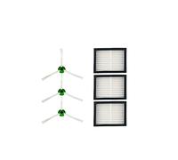 Rouleau de Brosse for Sac à poussière Filtre Hepa Compatible avec IRobot Roomba I7 E5 E6 I3 Series Robot aspirateur pièces de Rechange Accessoires (Color : 6pcs)