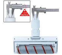 Rouleau de brosse souple Compatible avec Dreame V9 V9B, V9P, V10, T10, XR, accessoires de brosses de sol pour aspirateur v9 grey