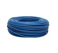 Rouleau de Câble Électrique de 100 m | H07V-K | Section 1 x 1,5 mm2 | Couleur Bleue