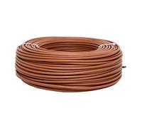 Rouleau de Câble Électrique de 100 m | H07V-K | Section 1 x 1,5 mm2 | Couleur Marron