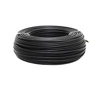 Rouleau de Câble Électrique de 100 m | H07V-K | Section 1 x 2,5 mm2 | Couleur Noire