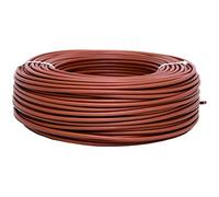 Rouleau de Câble Électrique de 100 m | H07V-K | Section 1 x 6 mm2 | Couleur Marron