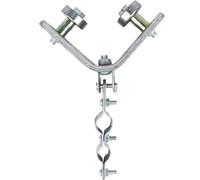 Rouleau de câble profilé d'angle | Poulie de câble en fer coudé avec poulie de levage - Câble métallique très résistant et équipement de traction pour le bâtiment et l'atelier