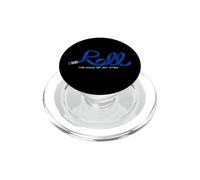 Rouleau de Ceinture Bleue - L'âme du Jiu Jitsu PopSockets PopGrip pour MagSafe